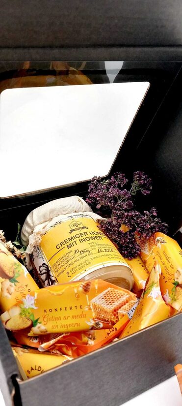 Wärmende Ingwer-Honig Geschenkbox